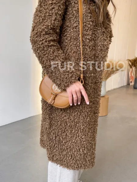 Шуба из искусственного меха - фото 3