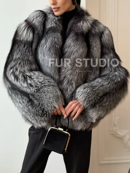 Шуба из чернобурки - фото 3