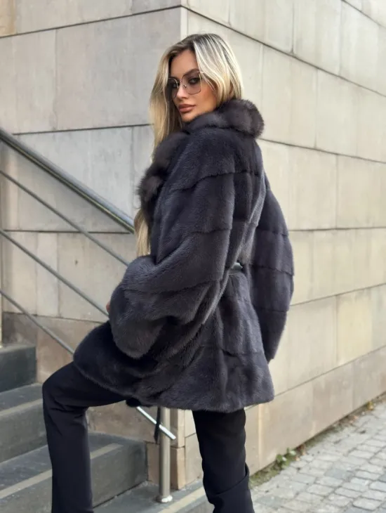 Женская норковая шуба 2026 - фото 5