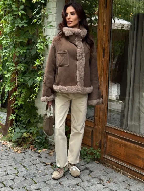 Куртка - дублёнка двухсторонняя - фото 3