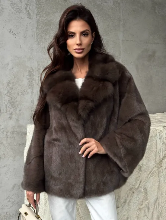 Норковая шуба автоледи - фото 0