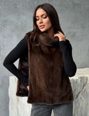 Манишка для женщин - норковая - фото 0