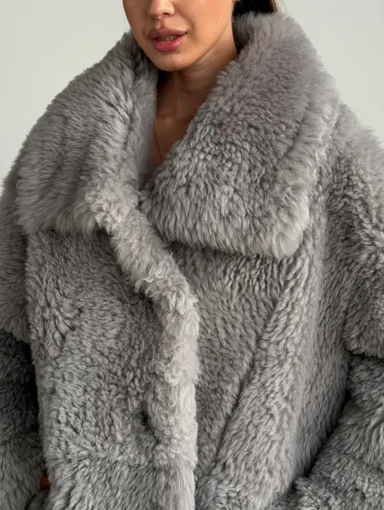 Полушубок из овчины - фото 3