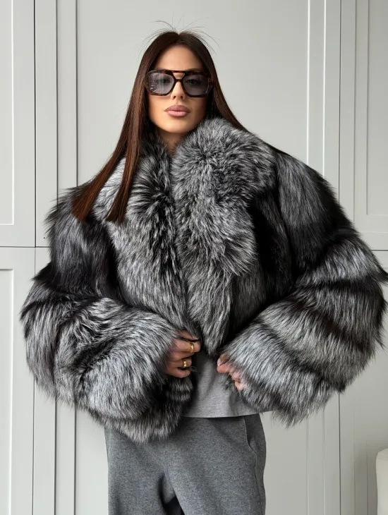 Женская шуба из чернобурки Winter Lover - фото 8