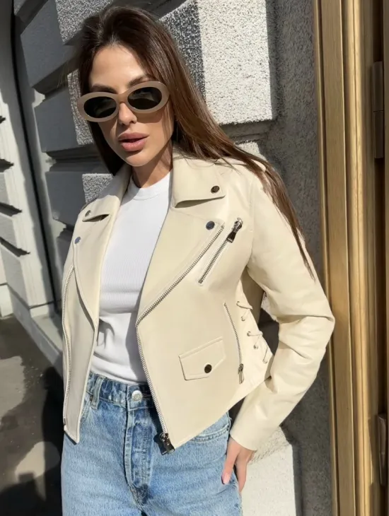 Куртка - косуха из натуральной кожи - фото 2